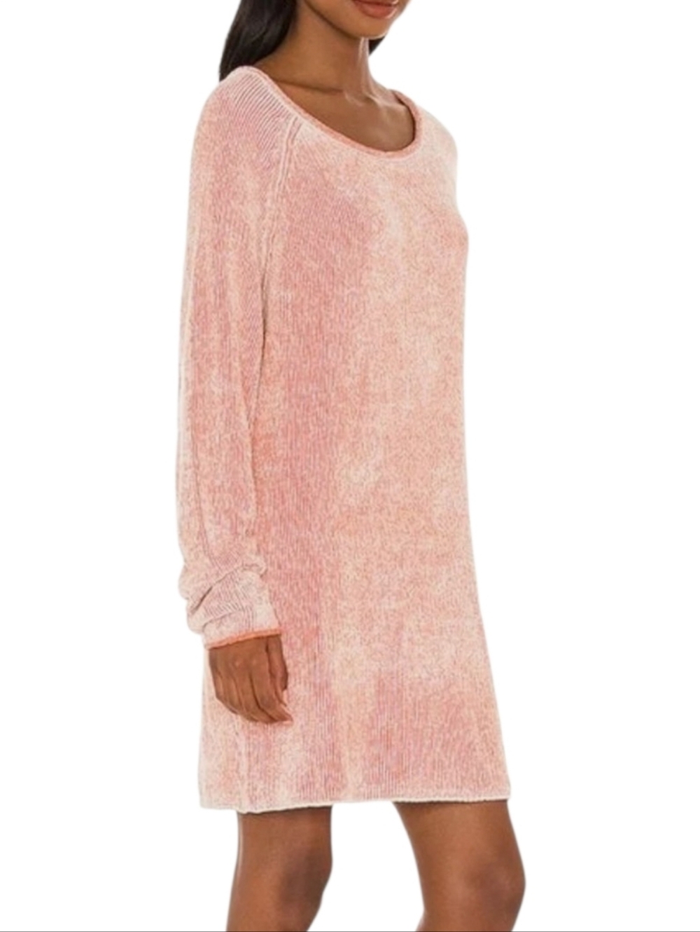 NWT Free People Lenox Tunic Sweater Ribbed Orange S